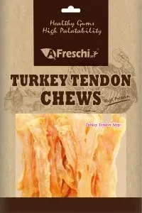 A Freschi Srl 天然火雞筋嚼片 狗小食 100g
