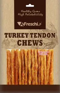 A Freschi Srl 天然火雞筋棒 狗小食 150g