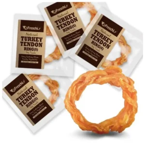 A Freschi Srl 天然火雞筋甜甜圈 狗小食