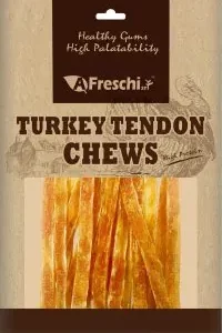 A Freschi Srl 天然火雞筋條 狗小食 100g