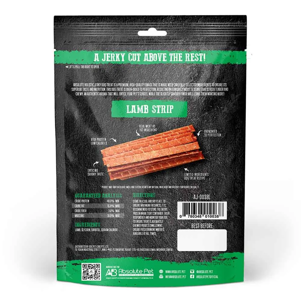 Absolute Holistic Oven Dried 烘乾羊肉絲 狗小食
