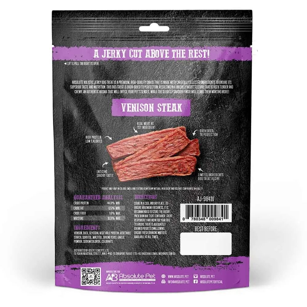 Absolute Holistic Oven Dried 烘乾鹿肉塊 狗小食