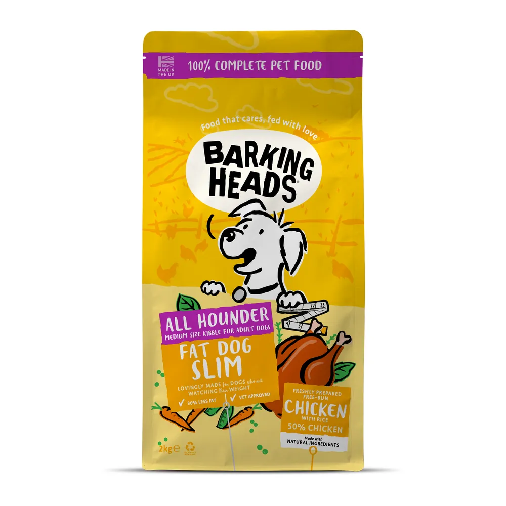 Barking Heads Fat Dog Slim 雞肉低卡體重控制成犬乾糧