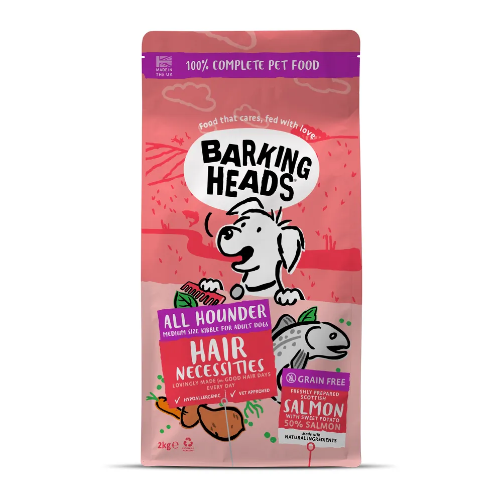 Barking Heads Pooch Salmon 無穀物三文魚成犬乾糧