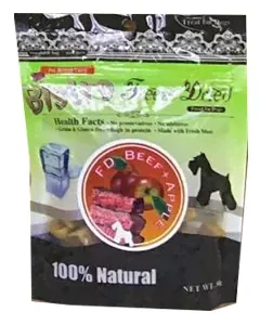 BT 英國寶 凍乾牛肉蘋果 狗小食 50g