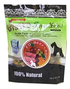 BT 英國寶 凍乾牛肉蘋果 狗小食 50g