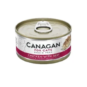 Canagan 無穀物主食貓罐頭 Chicken with Beef 雞肉伴牛肉 75g
