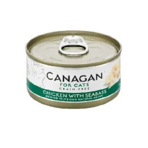 Canagan 無穀物主食貓罐頭 Chicken with Seabass 雞肉伴鱸魚 75g