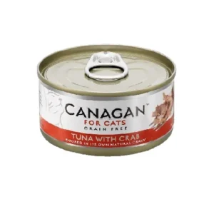 Canagan 無穀物主食貓罐頭 Tuna with Crab 吞拿魚伴蟹肉 75g