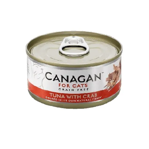 Canagan 無穀物主食貓罐頭 Tuna with Crab 吞拿魚伴蟹肉 75g