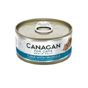 Canagan 無穀物主食貓罐頭 Tuna with Mussels 吞拿魚伴青口 75g
