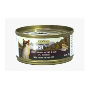 Canidae 咖比 Felidae PURE 沙甸魚鯖魚 無穀物主食貓罐頭 70g x24罐