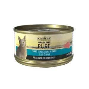 Canidae 咖比 Felidae PURE 白身吞拿魚 無穀物主食貓罐頭 70g x24罐