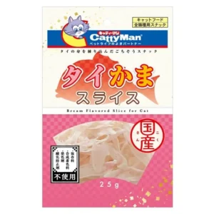 CattyMan 鯛魚銀鱈魚絲 貓小食 25g