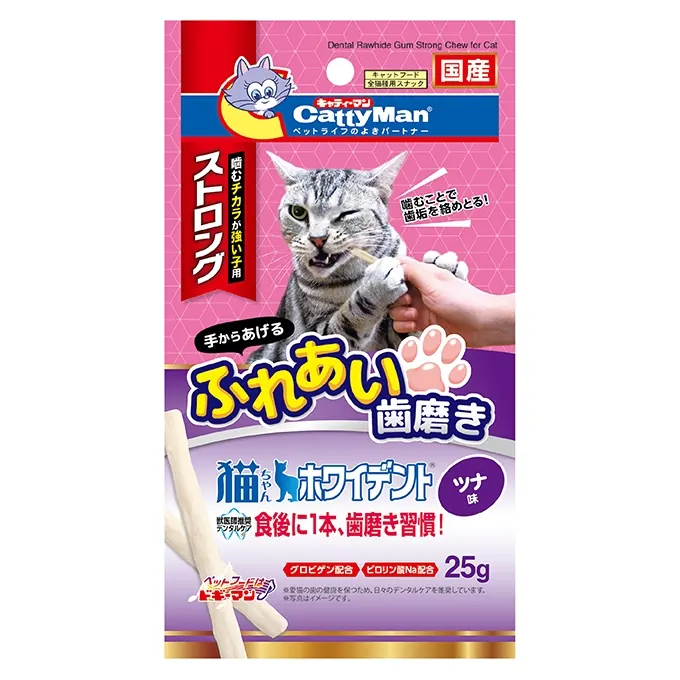 CattyMan 貓用吞拿魚軟潔齒棒 貓小食 25g