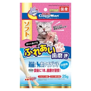 CattyMan 貓用白身魚軟潔齒棒 貓小食 25g