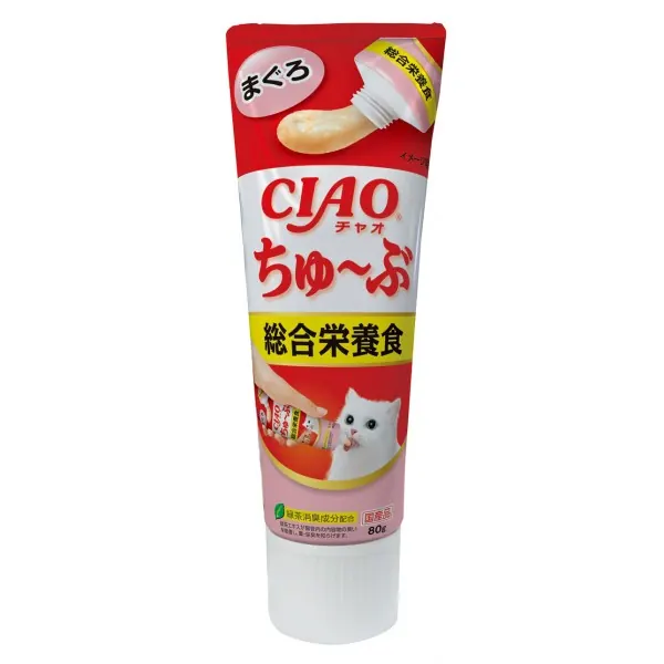 CIAO 吞拿魚醬 綜合營養食 貓小食(唧唧裝)