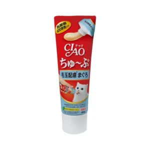 CIAO 乳酸菌 吞拿魚化毛球醬 貓小食（唧唧裝）