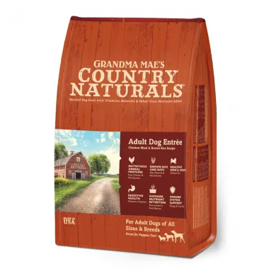 Country Naturals 鯡魚雞肉腸道保護成犬乾糧(含穀物)