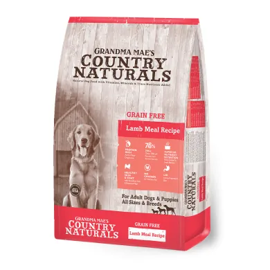 Country Naturals 無穀物羊肉單一蛋白護膚全犬期乾糧