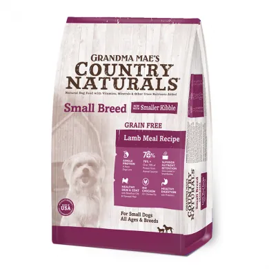 Country Naturals 無穀物羊肉中小型犬亮毛全犬期乾糧