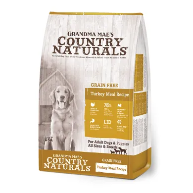 Country Naturals 無穀物火雞單一蛋白低敏全犬期乾糧