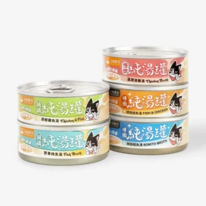 DogCatStar 汪喵星球 無膠慢燉純湯罐 80g(犬貓適用)