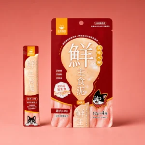 DogCatStar 汪喵星球 貓用水解鮮主食泥 雞肉 12gx4