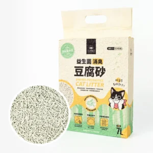 DogCatStar 汪喵星球 益生菌消臭豆腐砂 花草味 條型 7L 原箱 6 包裝