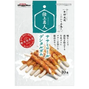 DoggyMan 雞肉包牛皮潔齒棒 狗小食 10條裝