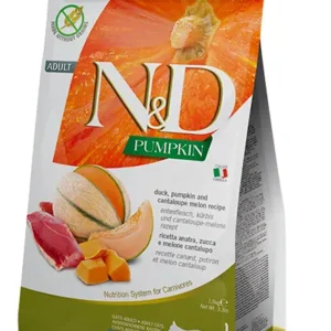 Farmina N&D Pumpkin 南瓜無穀 鴨肉哈密瓜 成貓乾糧 1.5kg
