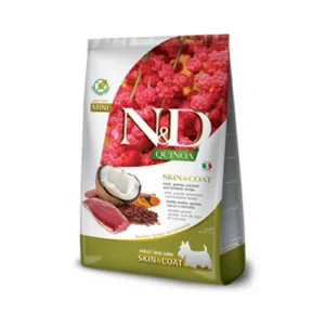 Farmina N&D Quinoa 鴨肉椰子無穀物皮膚保健犬糧 小顆粒