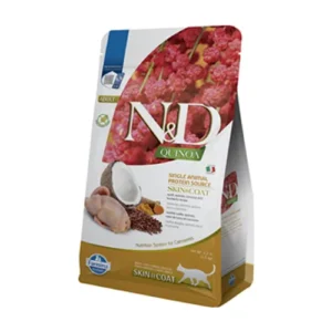 Farmina N&D Quinoa 藜麥機能系列 皮膚保健 鵪鶉椰子 成貓乾糧