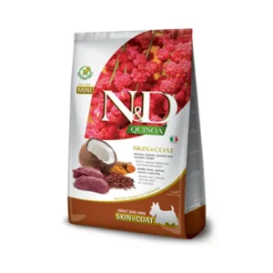 Farmina N&D Quinoa 鹿肉椰子無穀物皮膚保健犬糧 小顆粒