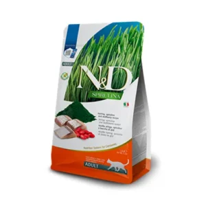 Farmina N&D Spirulina 螺旋藻無穀系列 鯡魚枸杞 成貓乾糧