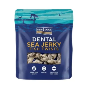 Fish4Dogs 海洋之星 鱈魚皮扭扭條 狗小食