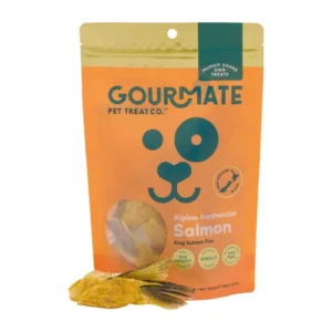 Gourmate 紐西蘭凍乾帝王三文魚腩邊 貓狗小食 100g