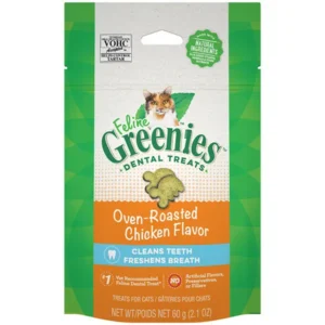 Greenies 貓用潔齒餅 雞味 成貓小食 60g