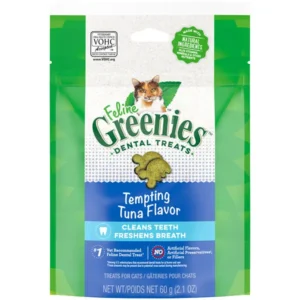 Greenies 貓用潔齒餅 吞拿魚味 成貓小食 60g