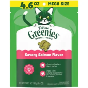 Greenies Feline 貓潔齒小食 三文魚味