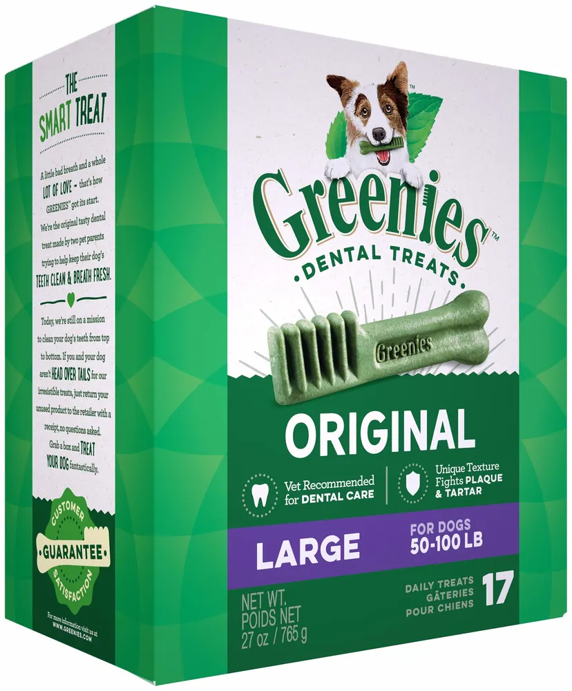 Greenies 狗用潔齒骨 Large 尺寸(50-100磅) 765g