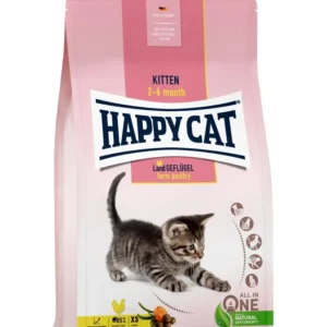 Happy Cat Kitten Land-Geflügel 家禽配方 5星期至6個月幼貓乾糧