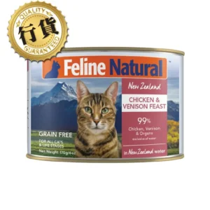 K9 Feline Natural 雞肉鹿肉盛宴 貓主食罐