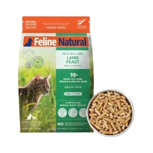 K9 Feline Natural Lamb Feast 單一蛋白脫水貓糧 羊肉盛宴 320g