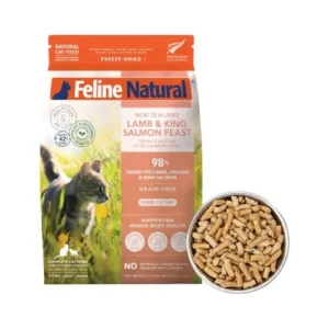 K9 Feline Natural Lamb & Salmon Feast 脫水貓糧 羊肉三文魚 320g