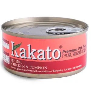 Kakato 卡格 全天然貓狗罐頭 雞、南瓜