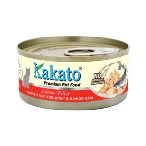 Kakato 卡格 全營養主食罐 成貓及高齡貓配方 三文魚 70g
