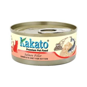 Kakato 卡格 全營養主食罐 幼貓及增重配方 三文魚 70g