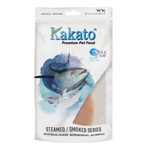 Kakato 卡格 煙燻吞拿魚柳 貓狗小食 72g(6條)