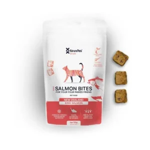 Korure Pets 紐西蘭凍乾帝王三文魚粒 貓小食 50g